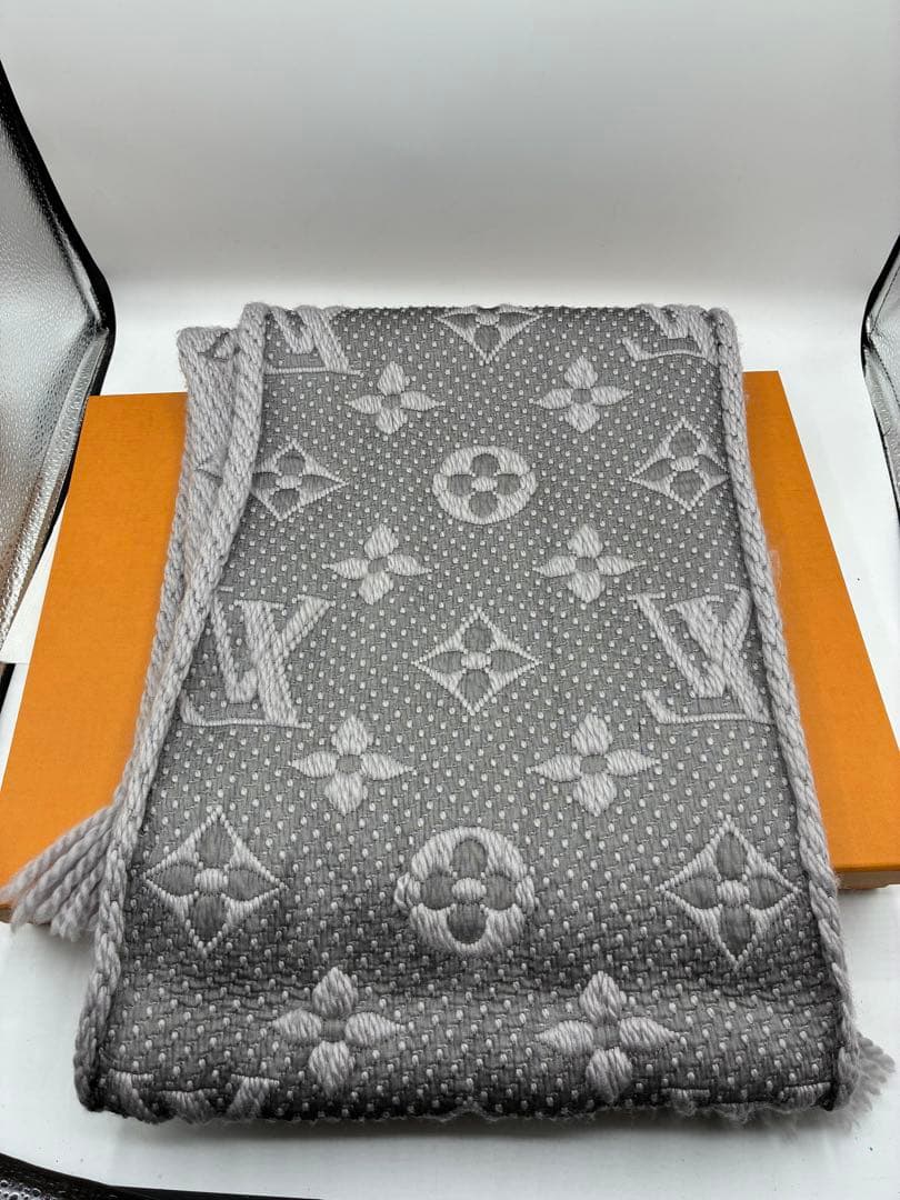 LOUIS VUITTON エシャルプ　ロゴマニアマフラー　M74742