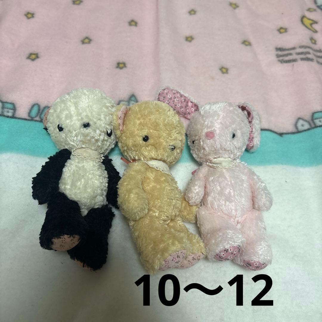 m モンスイユ ぬいぐるみ まとめ売り 19こ 中古品 バラ売り不可