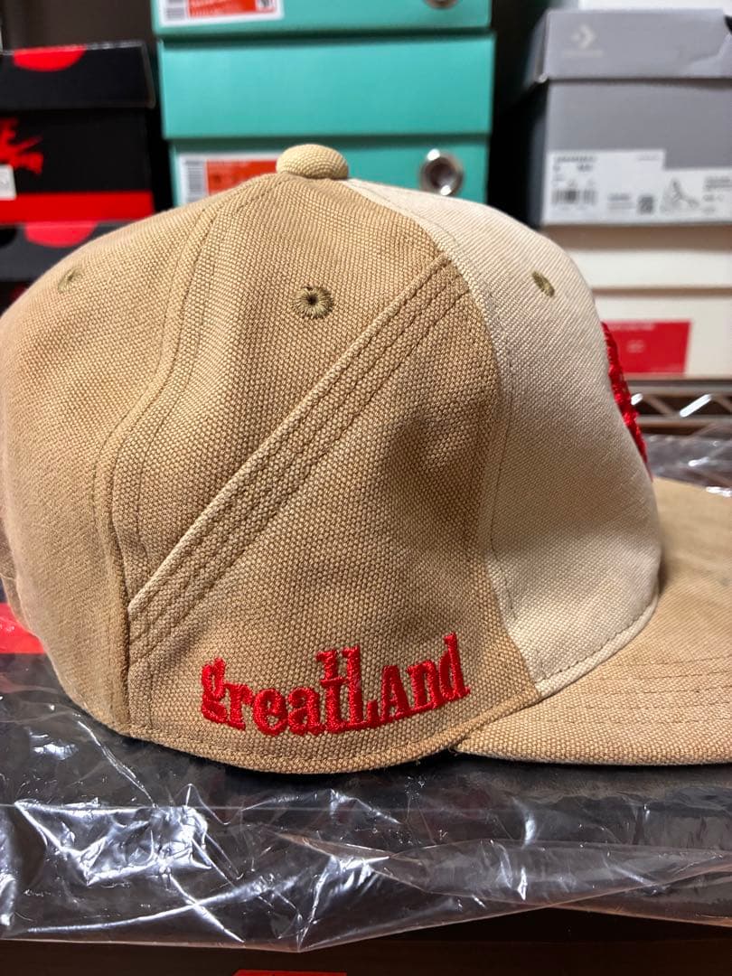 greatLAnd×NVCLEAR Adultery CAP RED
