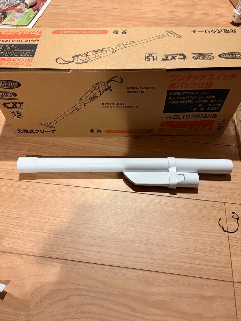 Makita(マキタ)CL107FDSHW＆車内シートノズル(A-67022)