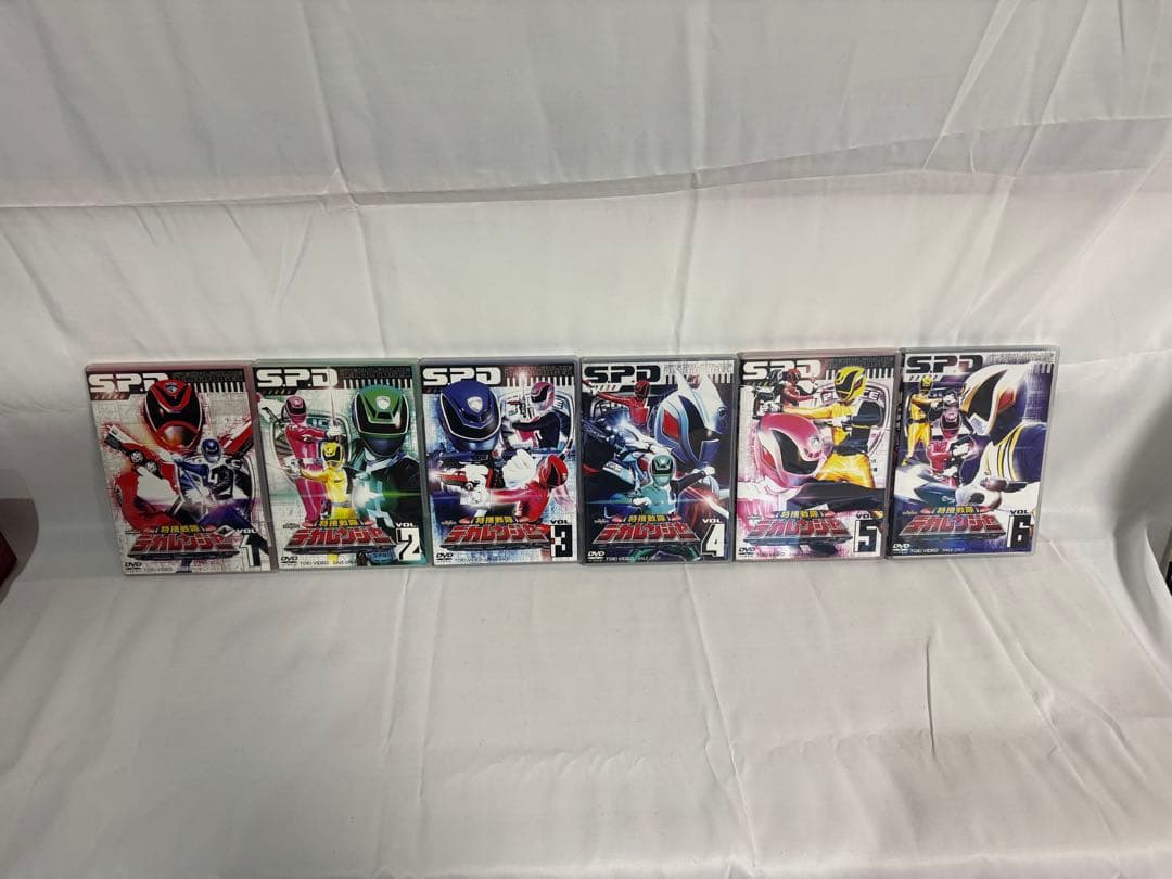 特捜戦隊 デカレンジャー DVD 全12巻セット＋DVDBOX付き