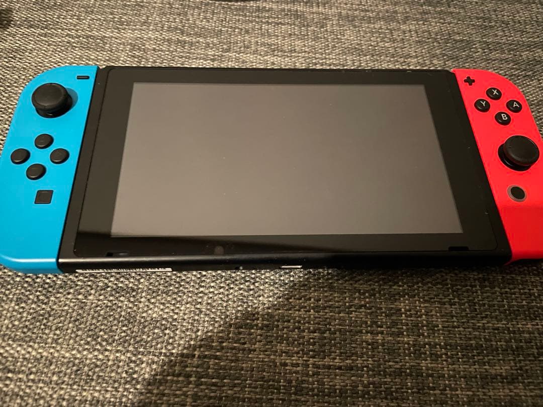 Nintendo Switch 本体 箱あり 付属品あり ネオンブルー/レッド
