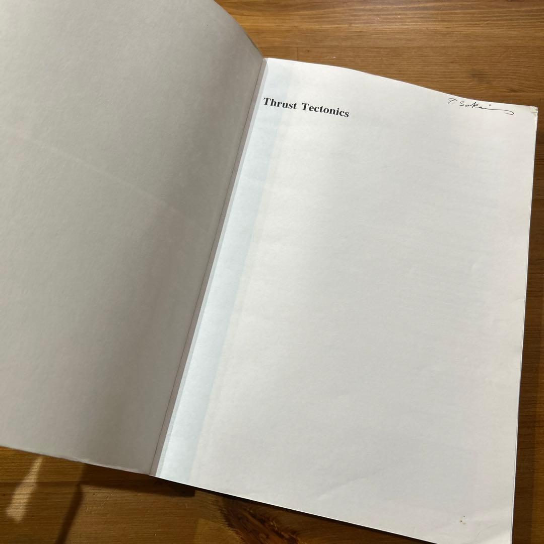 洋書 Thrust Tectonics