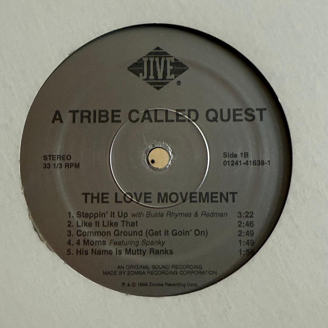 ATCQ THE LOVE MOVEMENT 3枚組LPレコード
