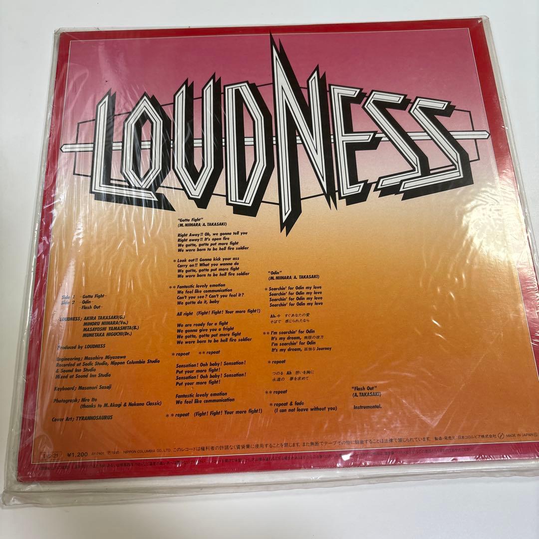 LOUDNESS Gotta Fight! LPレコード