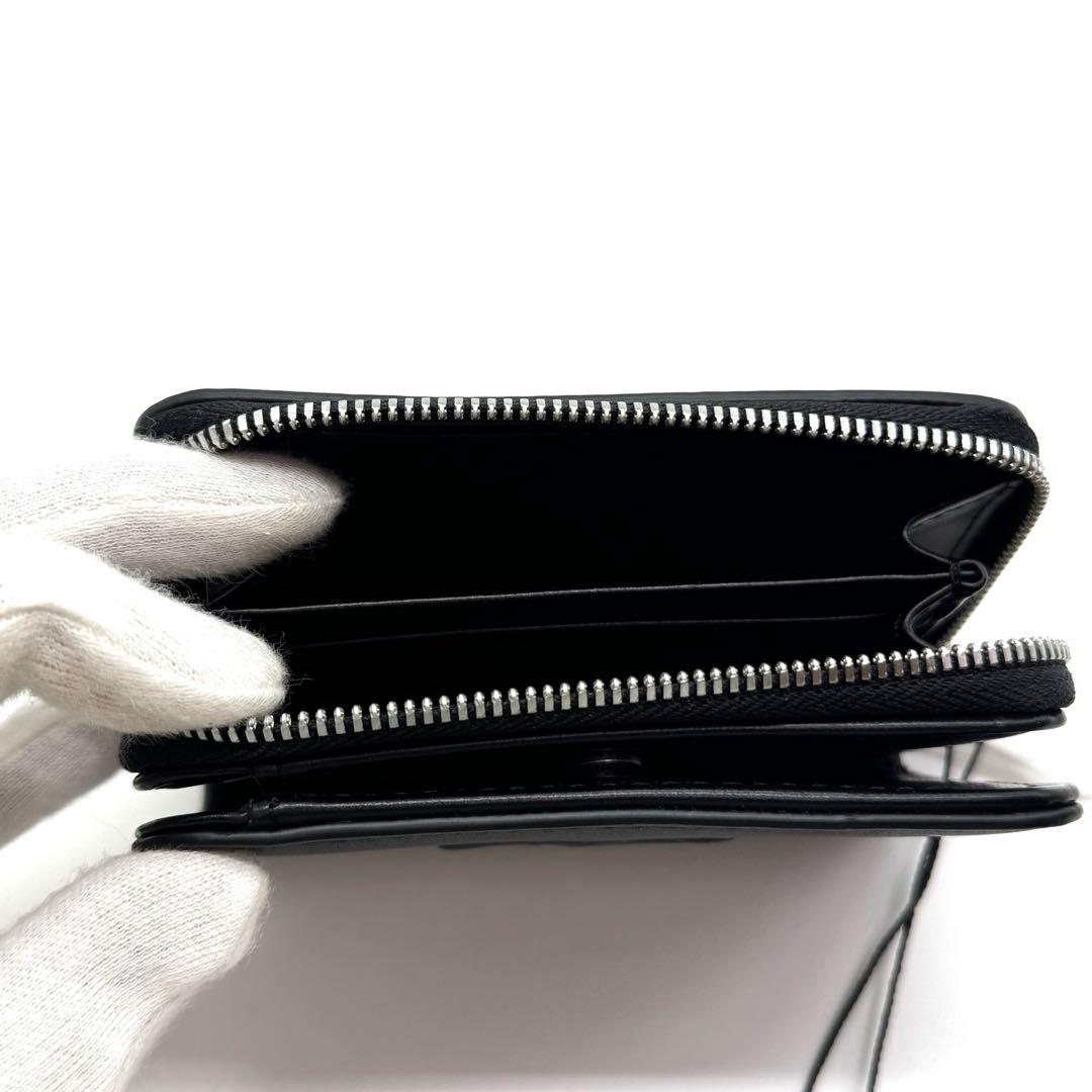 新品 カルバンクライン ふたつ折り 財布 黒 ck