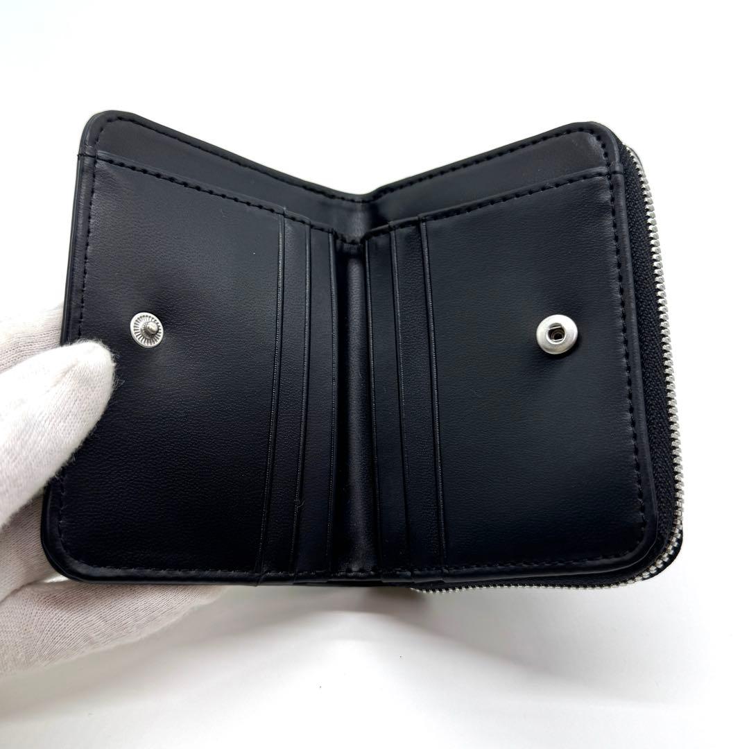 新品 カルバンクライン ふたつ折り 財布 黒 ck