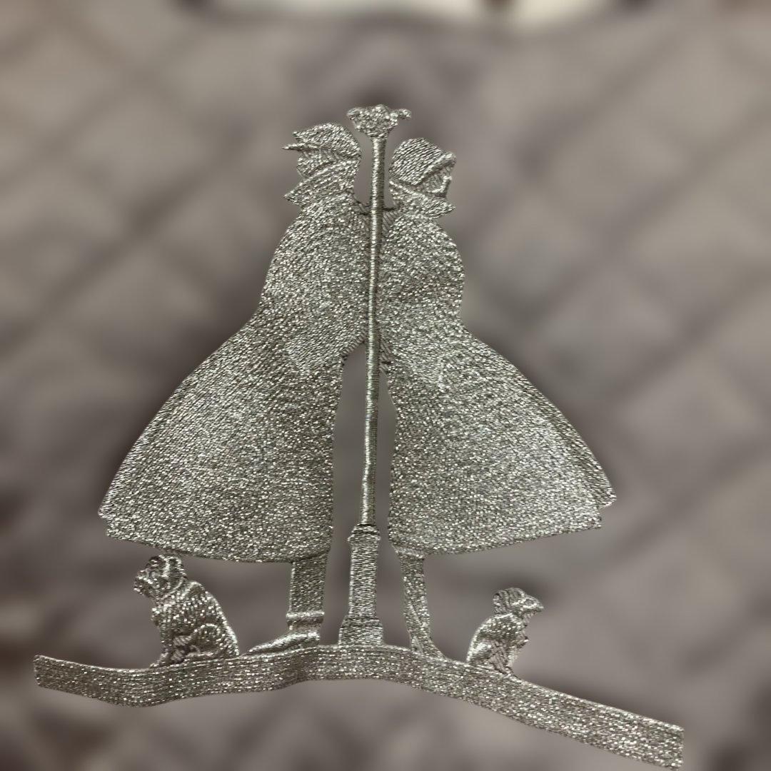 バーバリー 三陽商会 2way セレブ 高級 羽織り 上着 刺繍 レア 希少