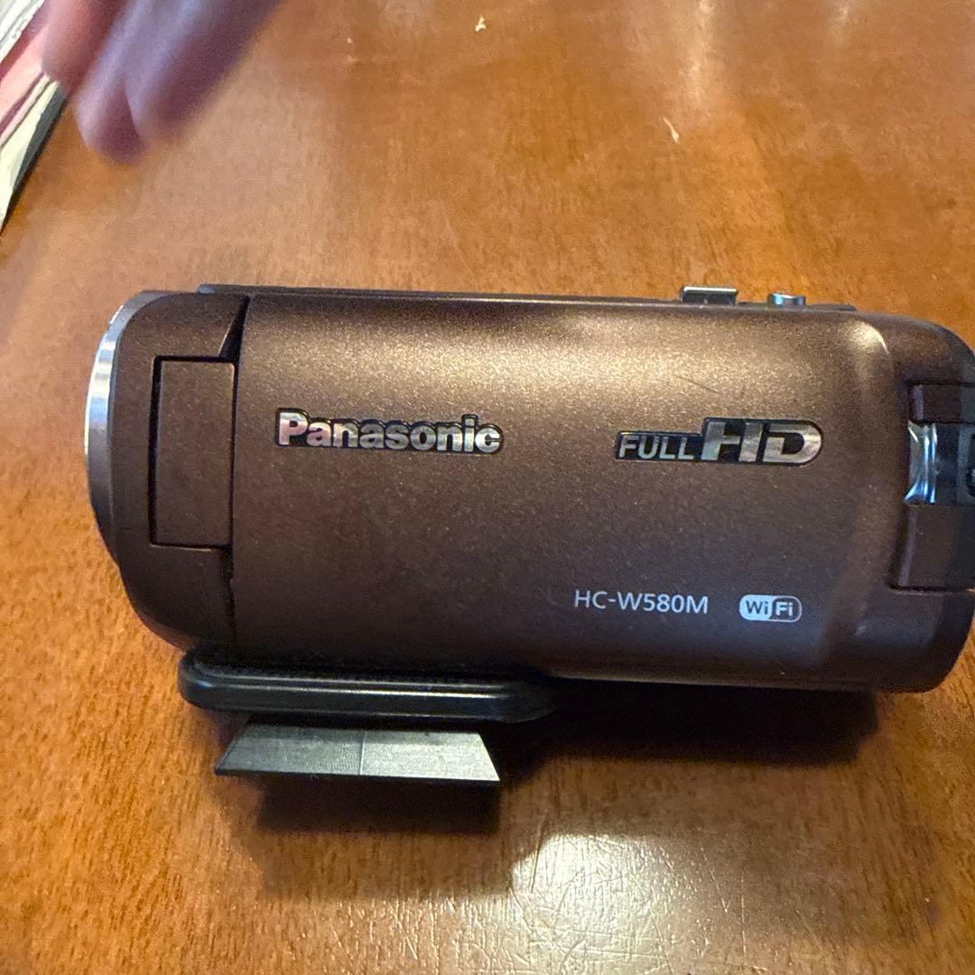 か*ん様 Panasonic HC-W580M バッテリー2個　脚立付