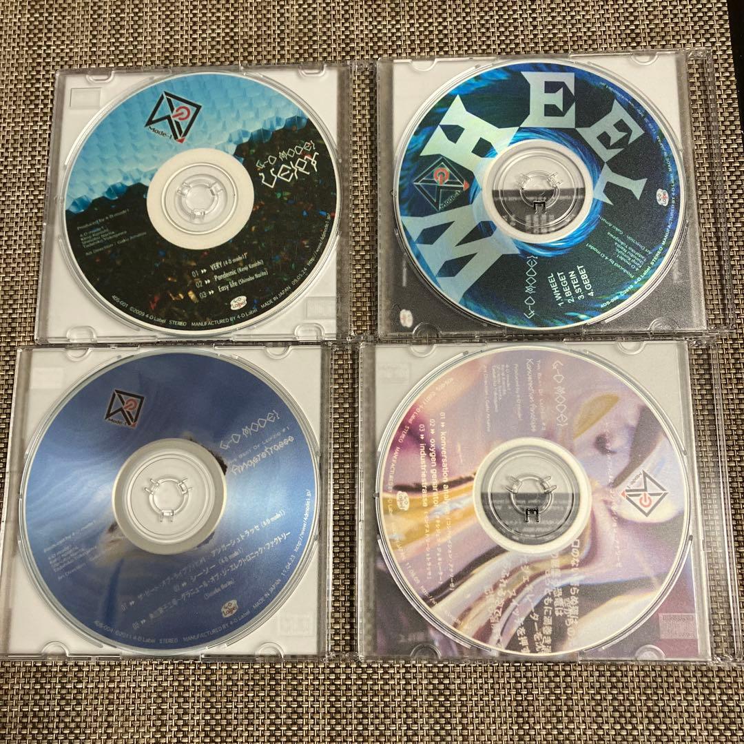 4-D mode1★廃盤CD-R4枚セット★小西健司 横川理彦 成田忍