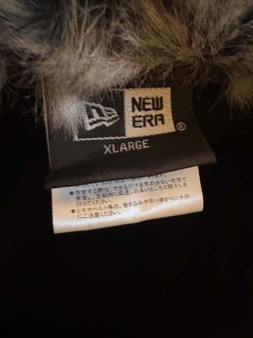 NEW ERA ブラック フライトキャップ