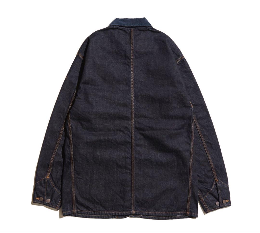 Hellrazor デニムジャケット　カバーオール　 Lサイズ　岡山デニム