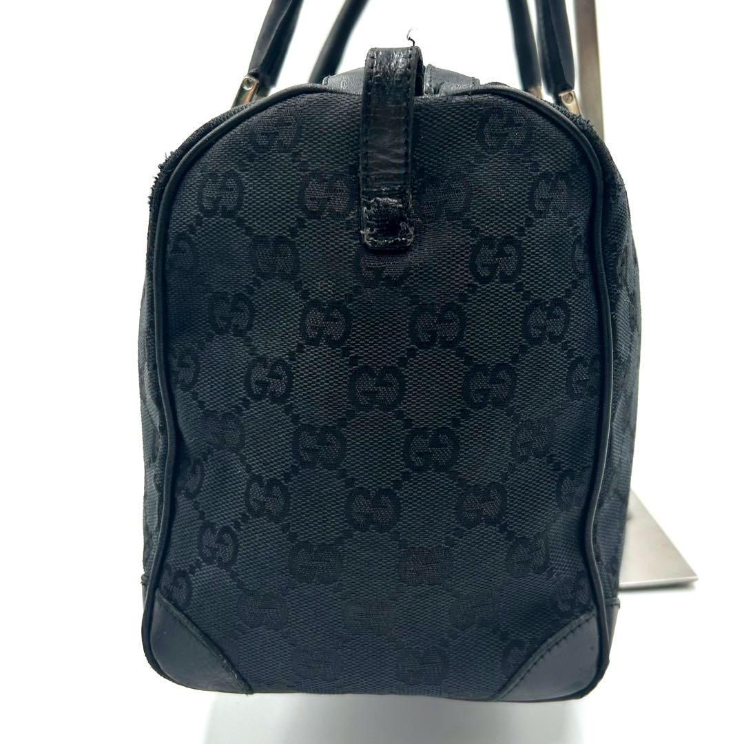 GUCCI　グッチ　GGキャンバス　シェリーライン　ミニボストンバッグ