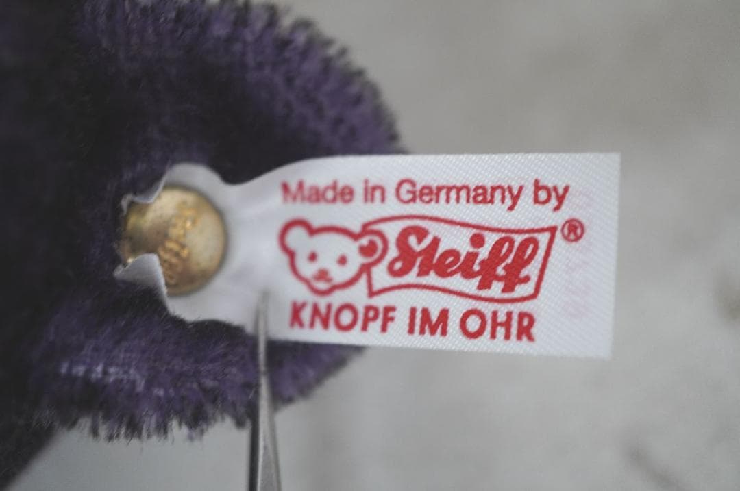 【M02-17】 Steiff シュタイフ MONTY モンティ テディベア