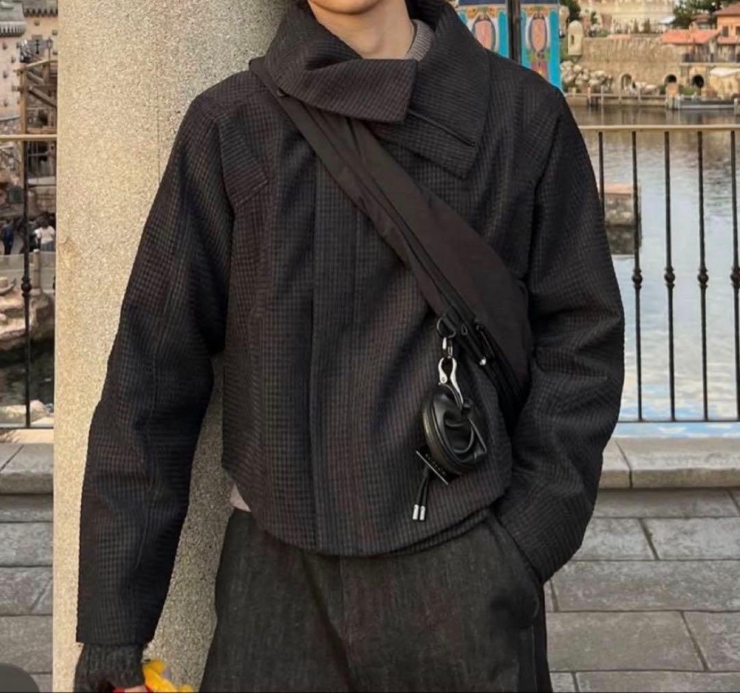 【即日発送】Jcaesar ZIPPER JACKET S斜めジップジャケット