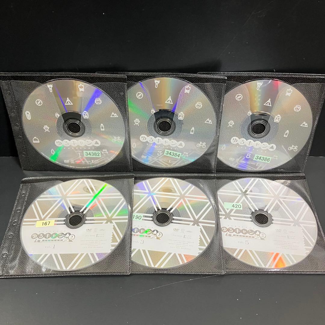 ゆるキャン△ season1+2 レンタルDVD アニメ 全巻完結セット