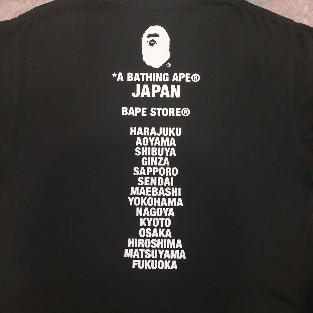 トップス A BATHING APE JAPAN APE HEAD TEE