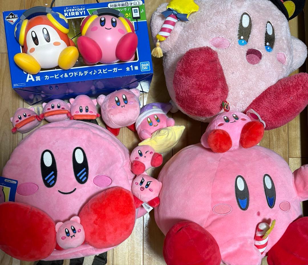 カービィ　ぬいぐるみ　スピーカー　ティーポット　17点セット　まとめ買い