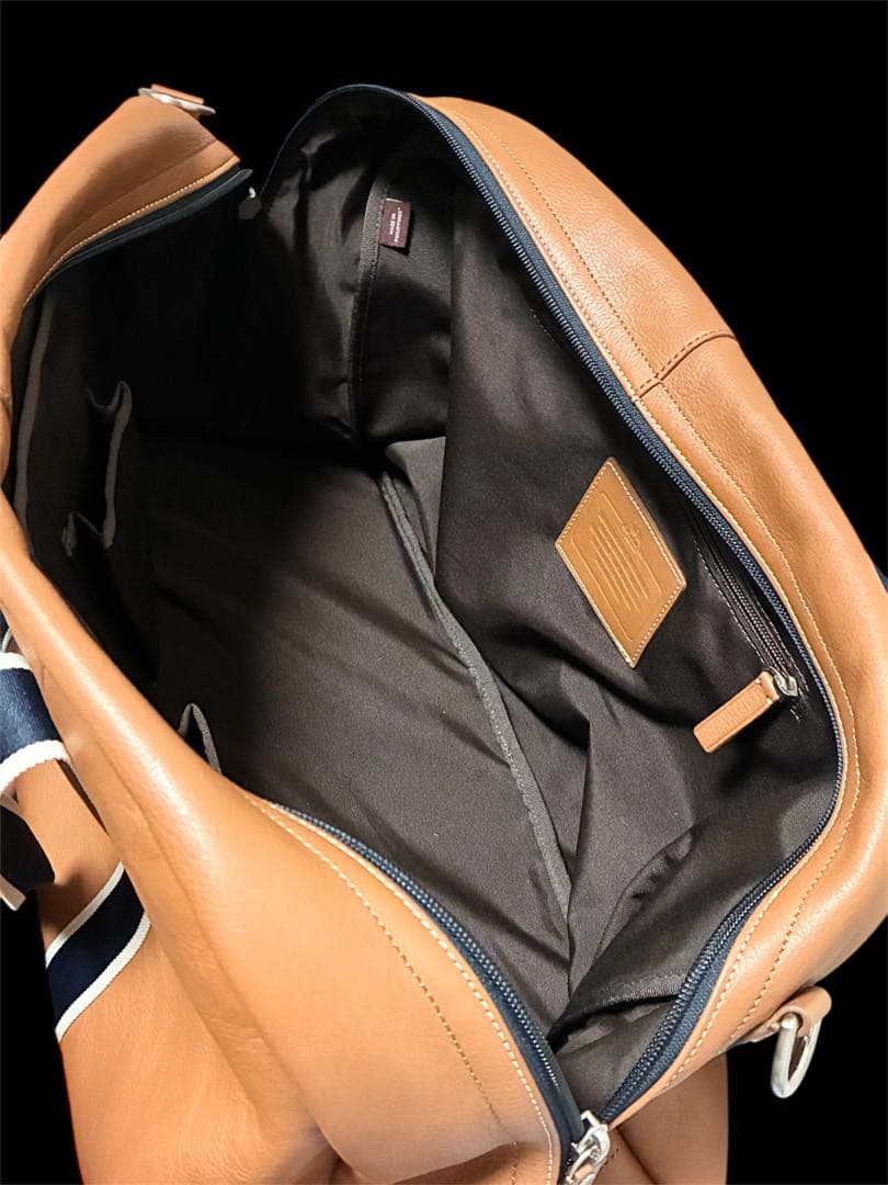 【極美品】コーチ coach 2way ボストンバッグ レザー 大容量