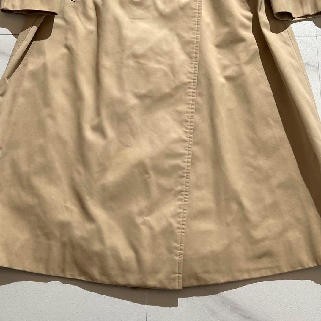 【良品✨】バーバリー トレンチコート ノバチェック ハニーベージュ 英国製 M