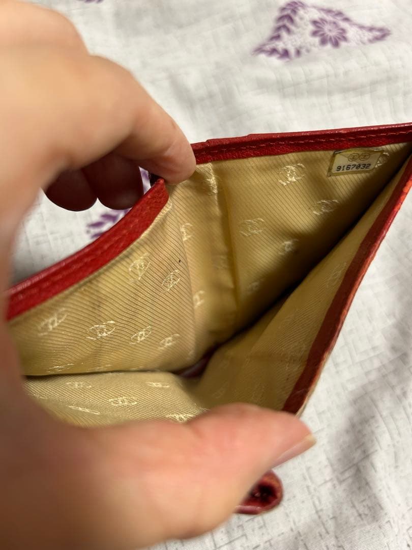 CHANEL ココボタン　財布