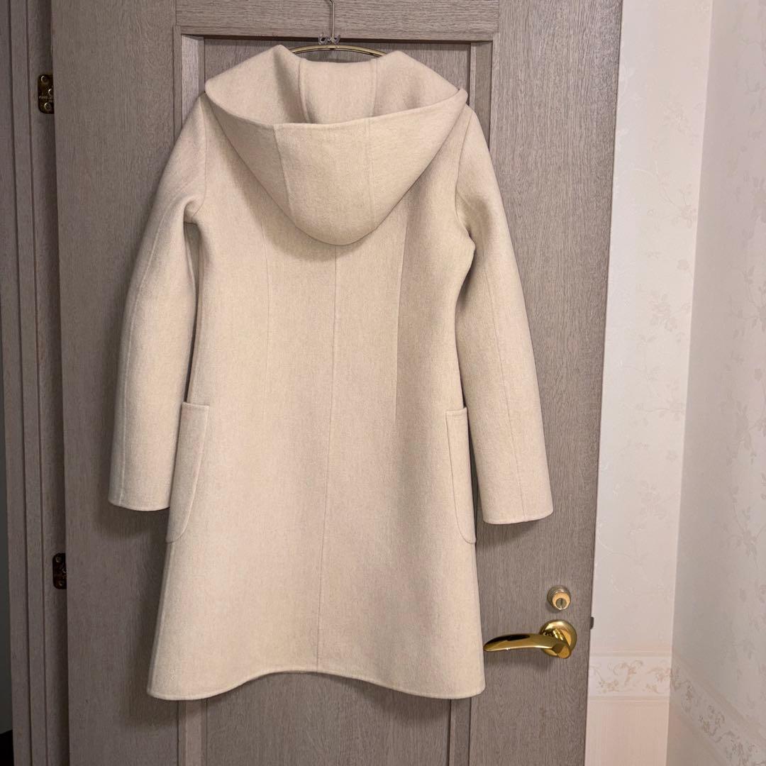 'S Max Mara クチートアマート ダブルフェイスフーディコート JI40