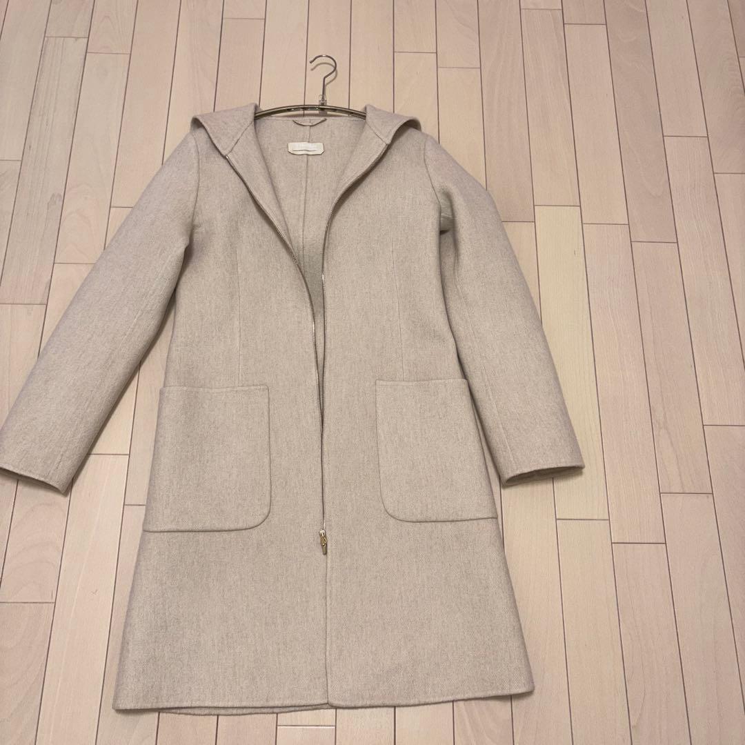 'S Max Mara クチートアマート ダブルフェイスフーディコート JI40