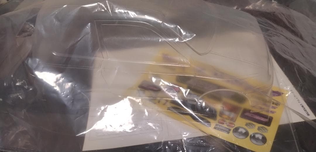 タミヤ　Mシャシー用　SPICE製　アルトワークスボディ