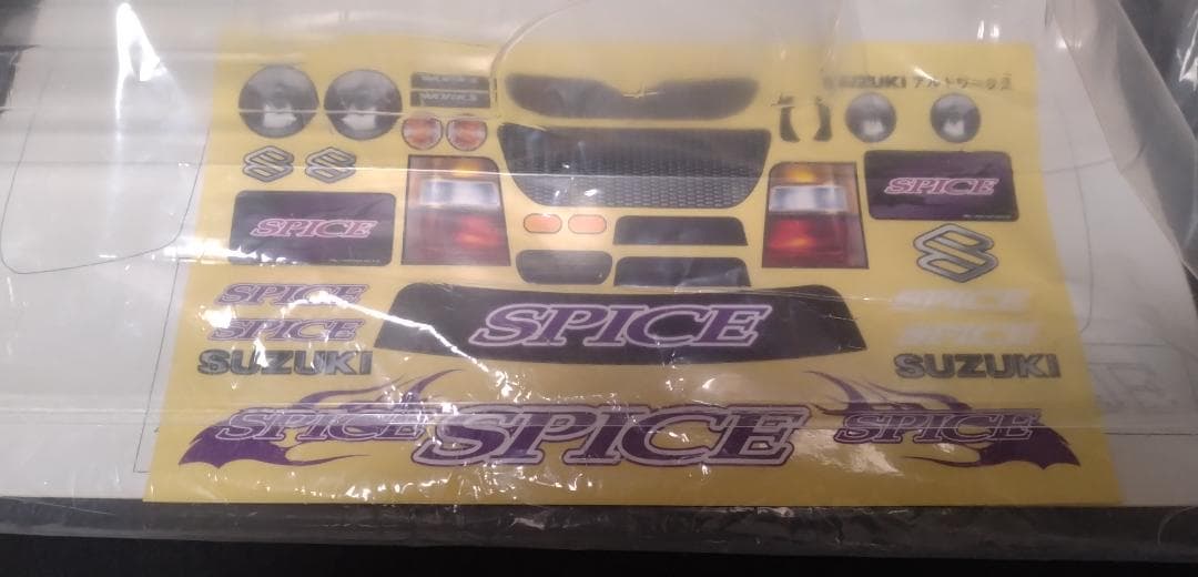 タミヤ　Mシャシー用　SPICE製　アルトワークスボディ