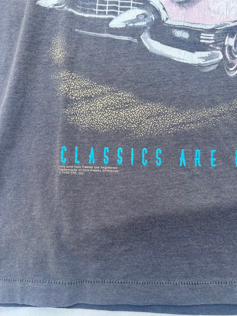 90's ヴィンテージElvis PresleyプリントTシャツXLコピーライト