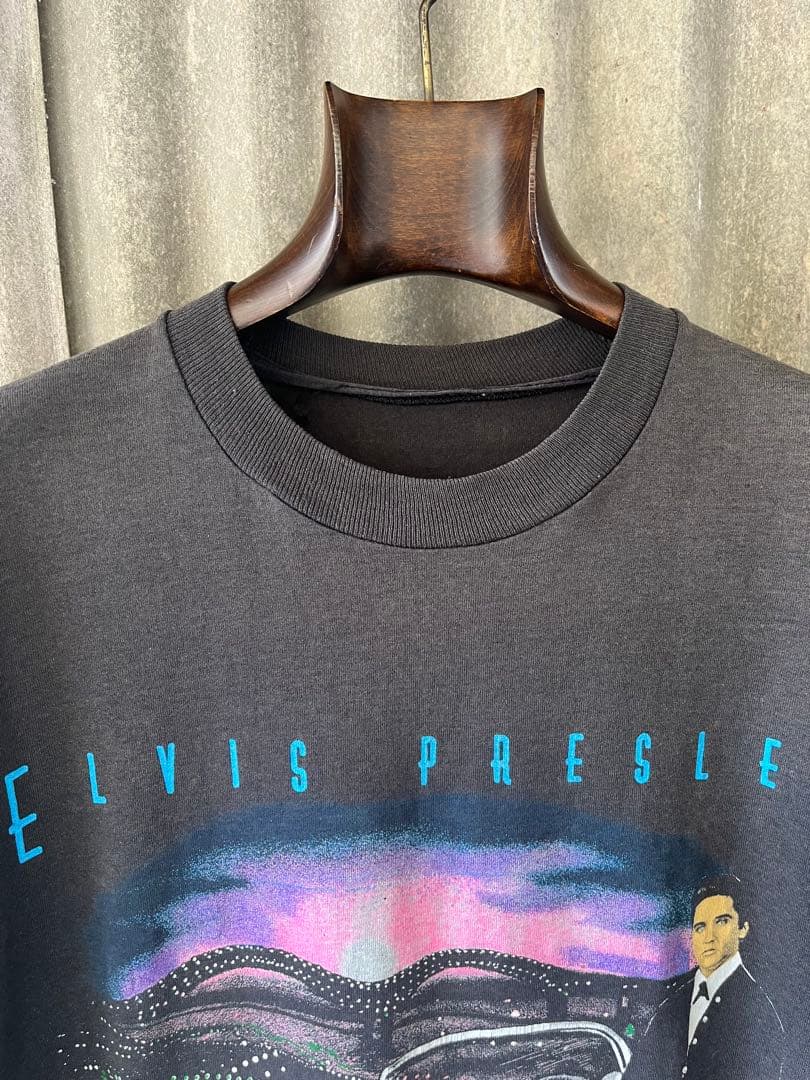 90's ヴィンテージElvis PresleyプリントTシャツXLコピーライト