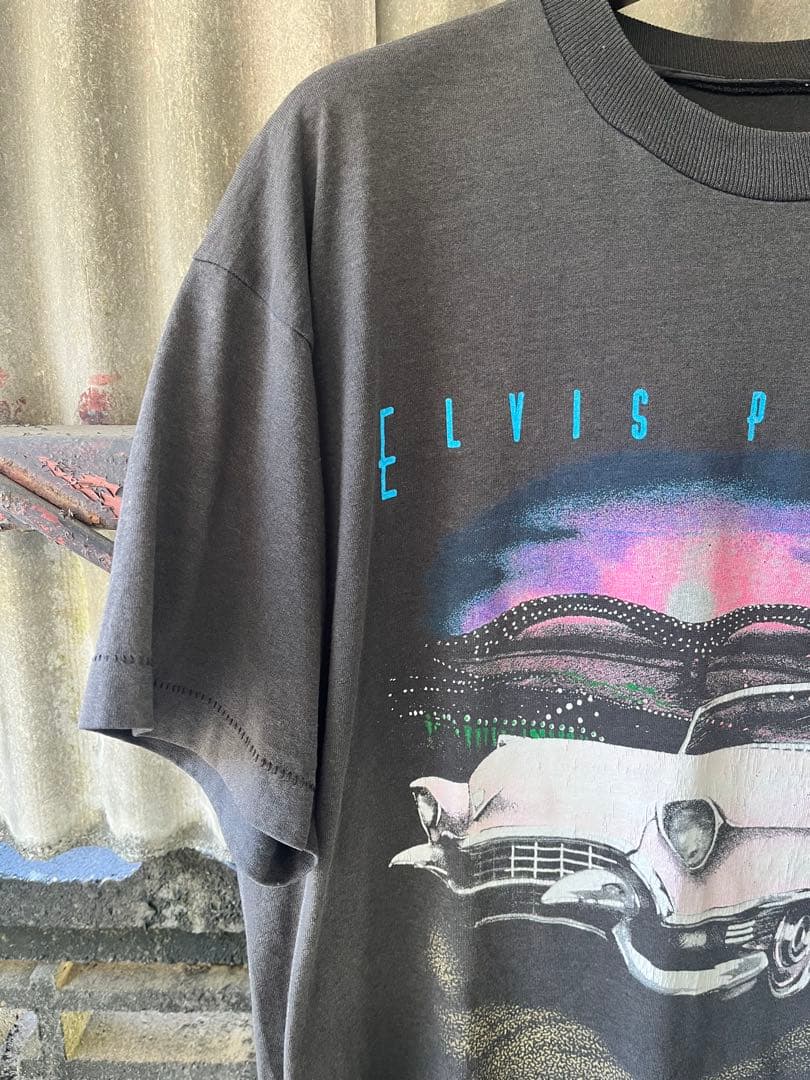 90's ヴィンテージElvis PresleyプリントTシャツXLコピーライト