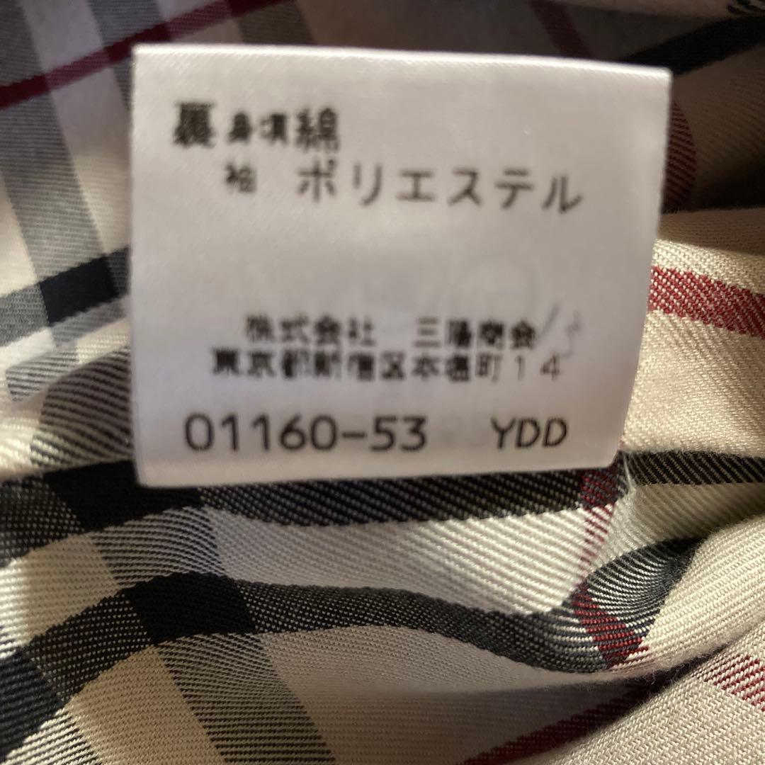 BURBERRY BLUE LABEL ステンカラーコート ネイビー ライナー付