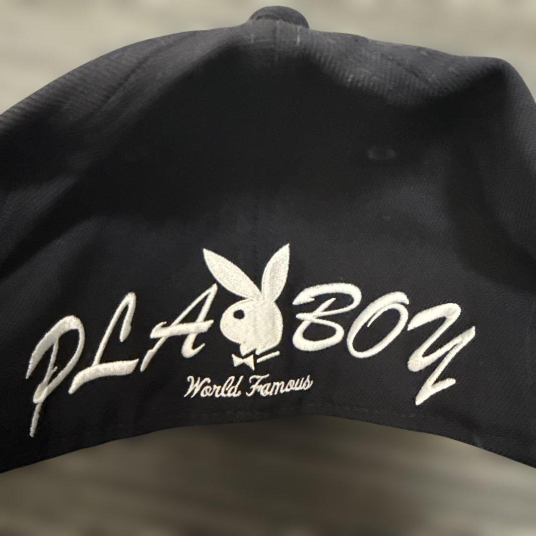 Supreme playboy Box Logo NewEra キャップ