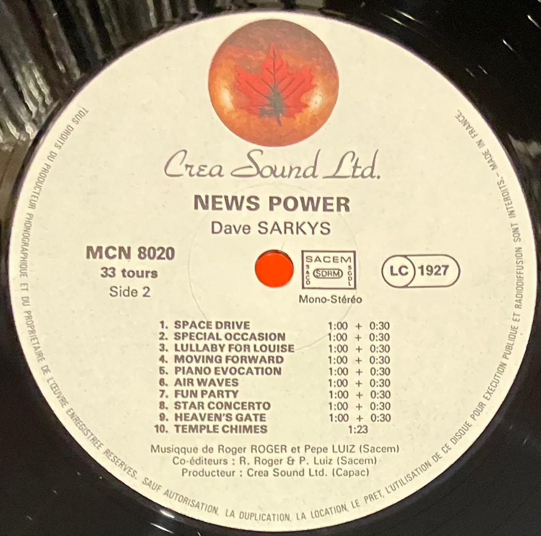 Dave Sarkys - News Power エクスペリメンタル