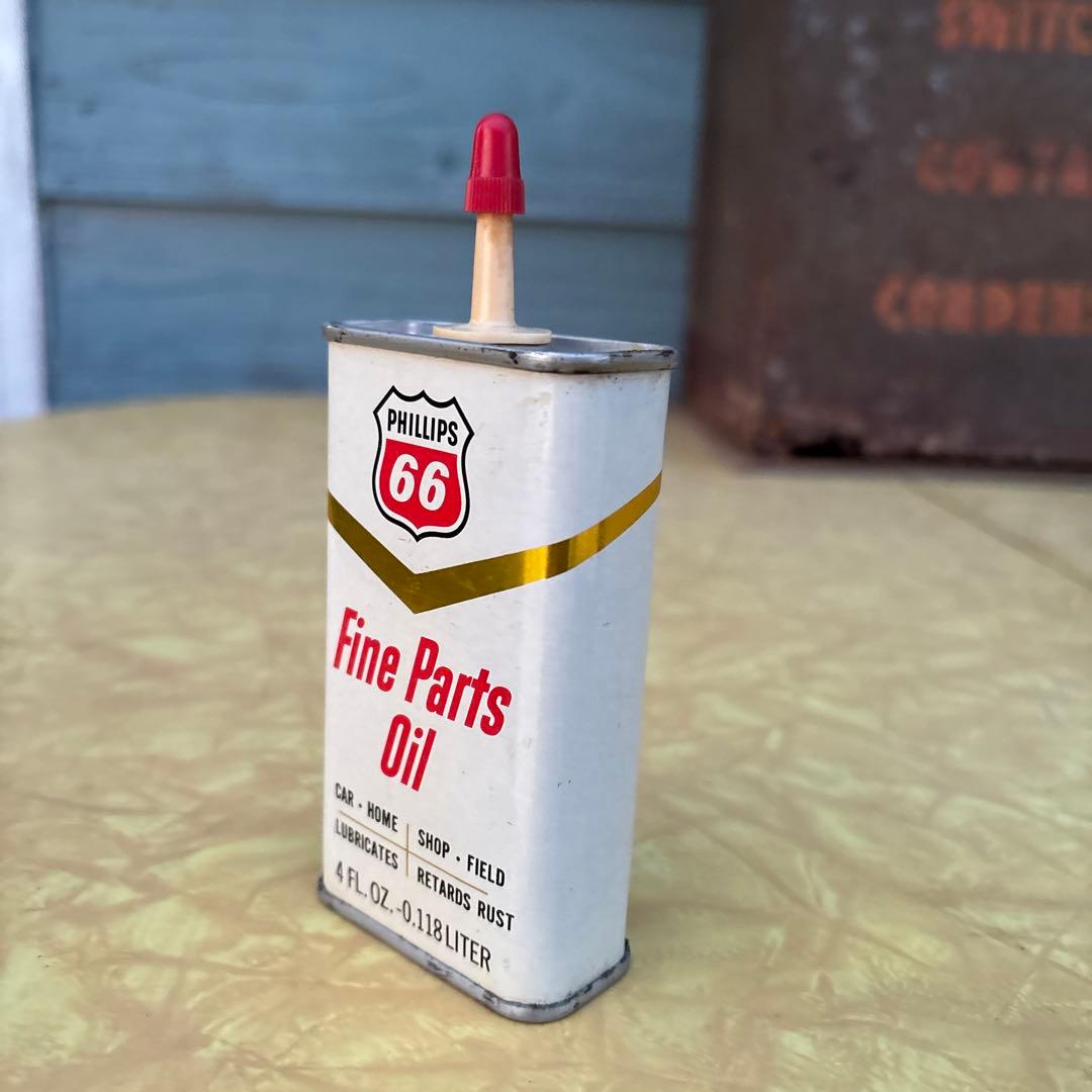 アメリカ ヴィンテージ ハンディオイラー オイル缶 Phillips66未開封