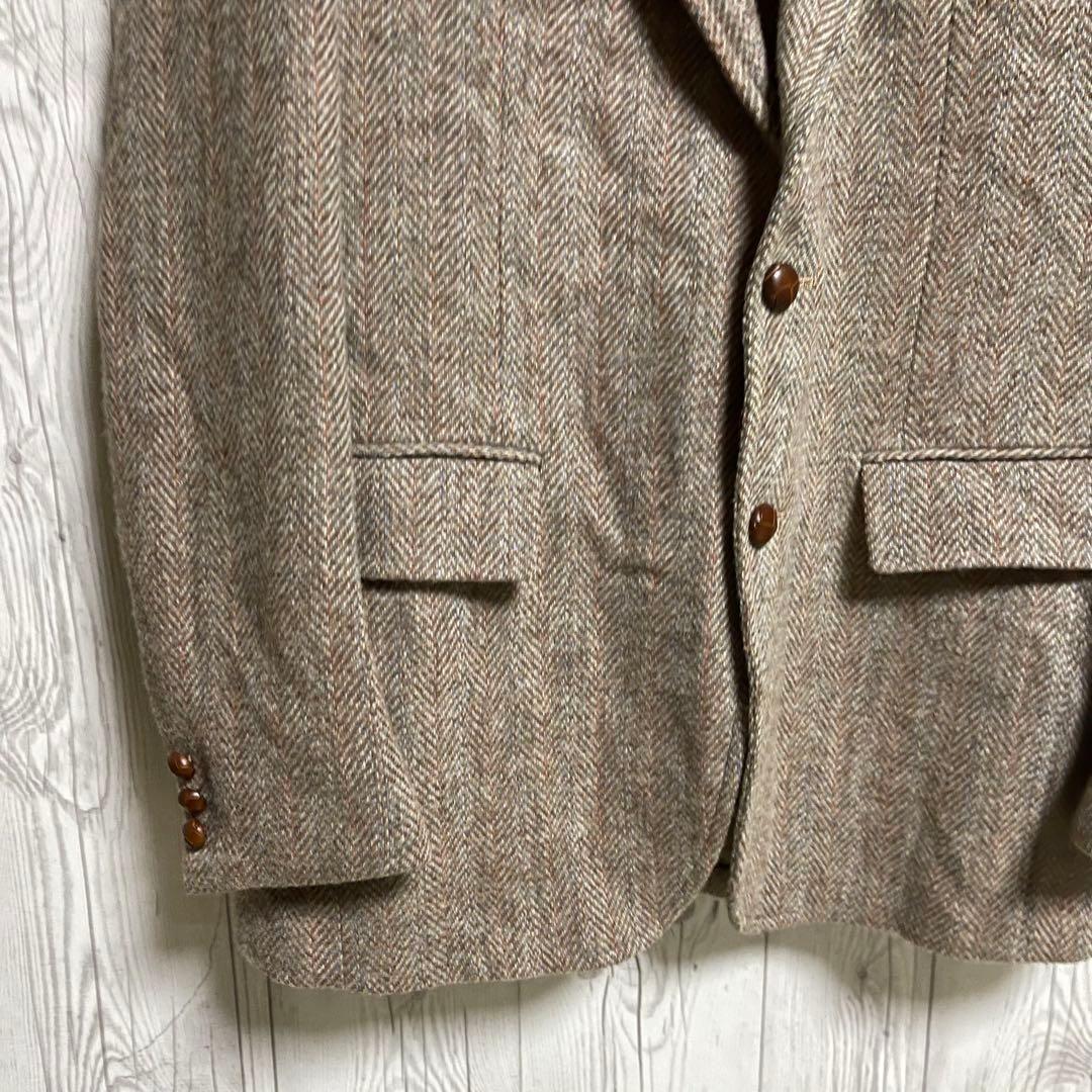 Harris Tweed ハリスツイード テーラードジャケット ブレザー 英国