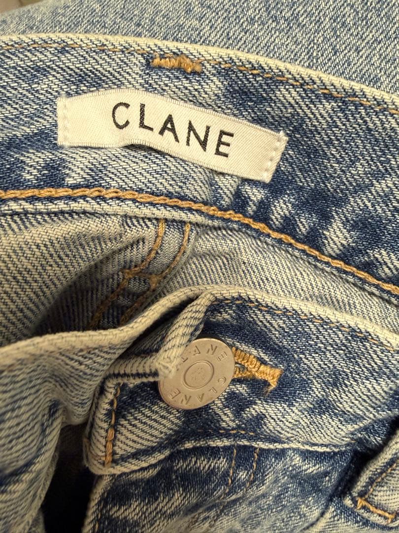 パンツ CLANE COCOON BULKY DENIM PANTS