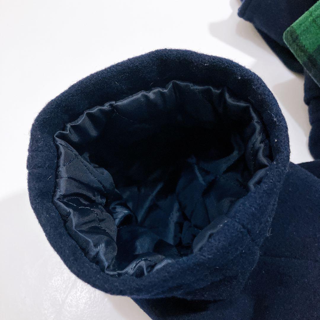 【逸品】J.PRESS ロングダッフルコート　裏キルト　トグル　ネイビー