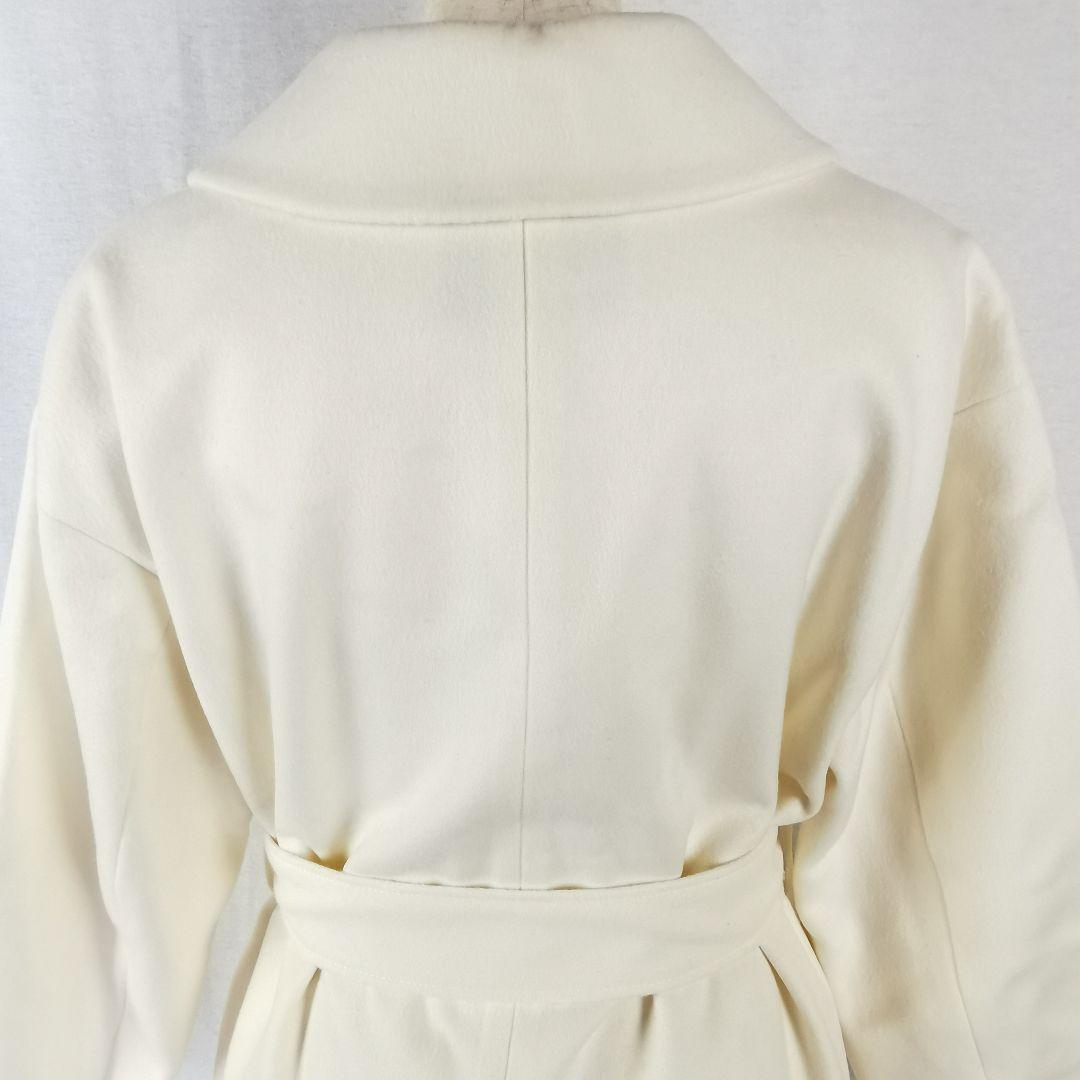 極美品 タグ付き ラムウールローブコート ANAYI