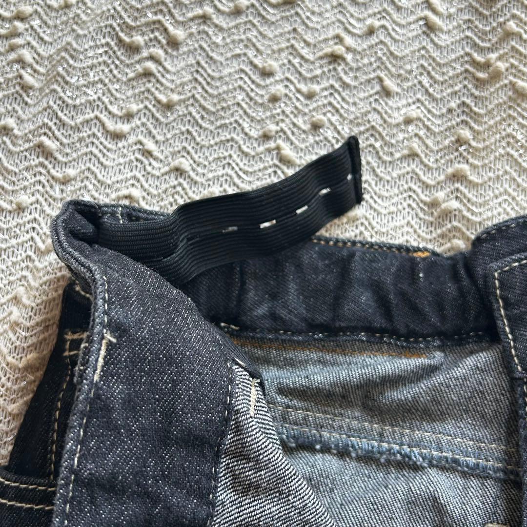 Thevon Yuna企画 ハイウエストストレートデニムパンツ