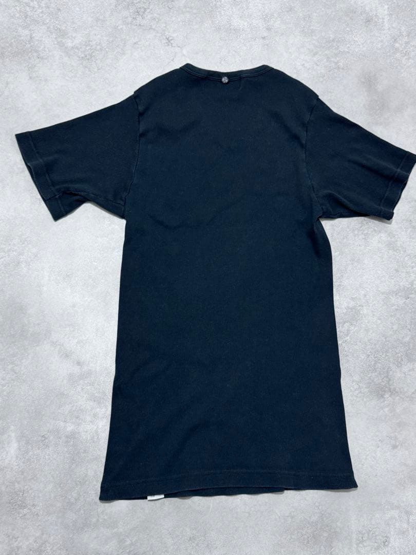 【販売終了品】CHROME HEARTS 黒 Vネック TシャツＬサイズ