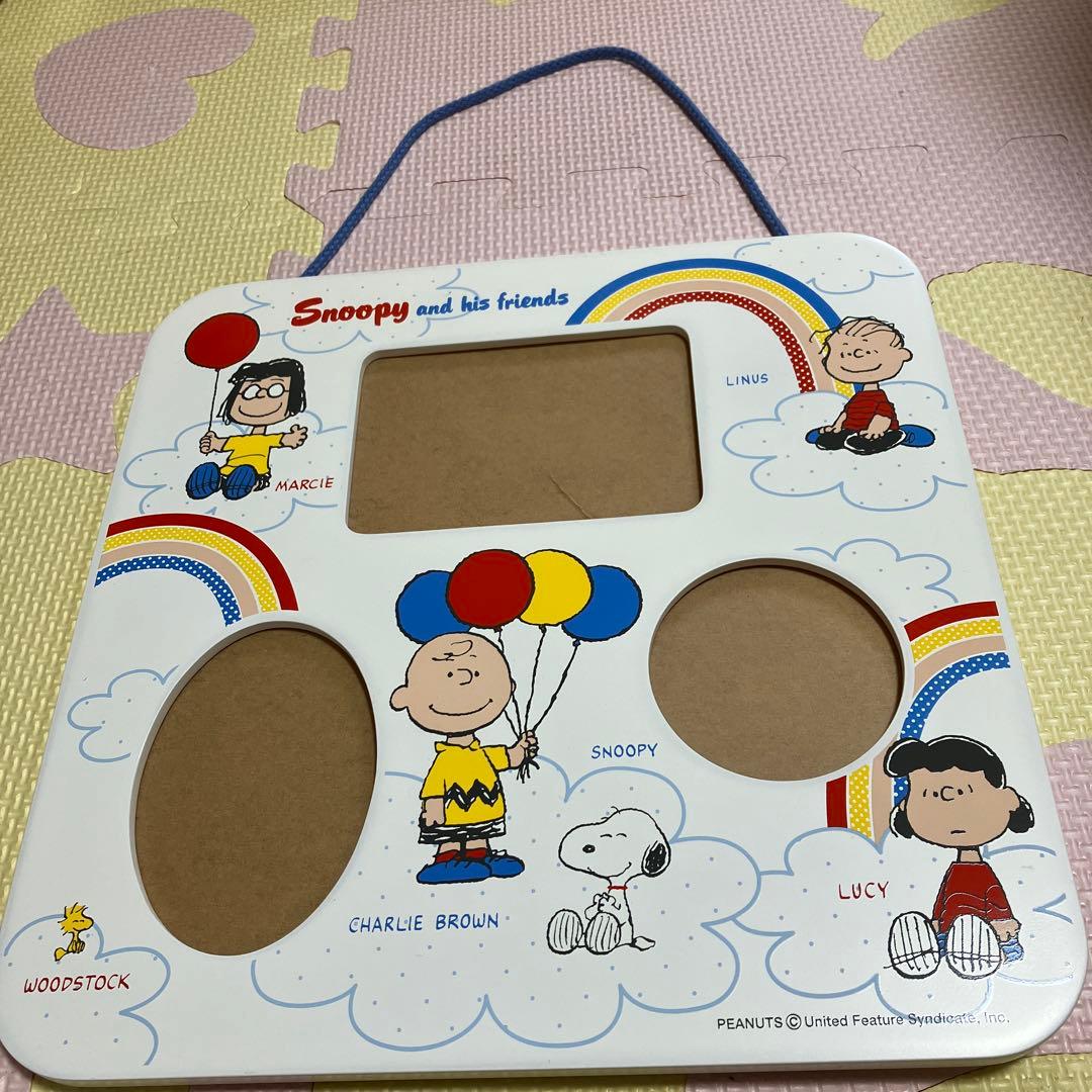 スヌーピー 写真たて　ブックスタンド