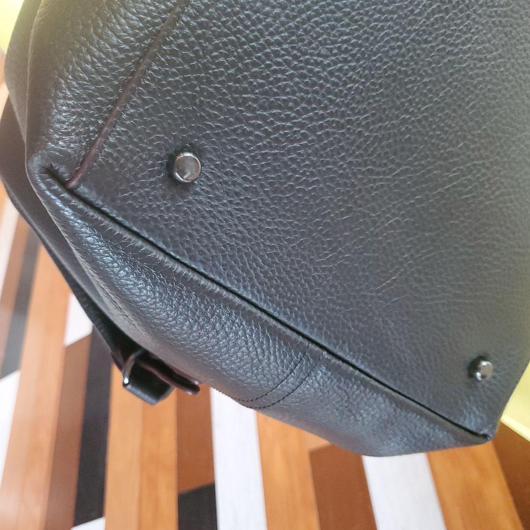 さ*し様 レアCOACHコーチ　 ボストンバック　ブラック黒 レザー ボストンバ