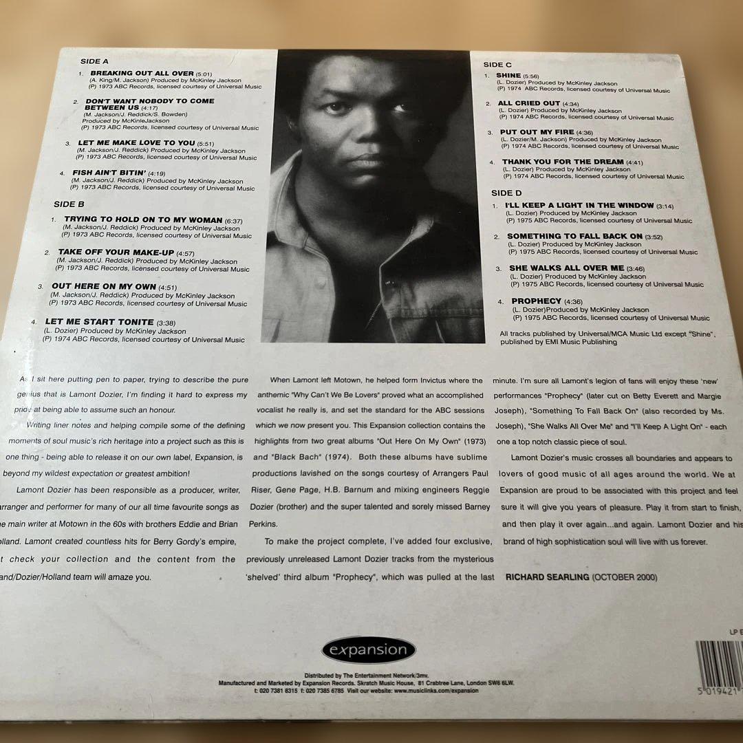 洋楽 Lamont Dozier The abc years and lost