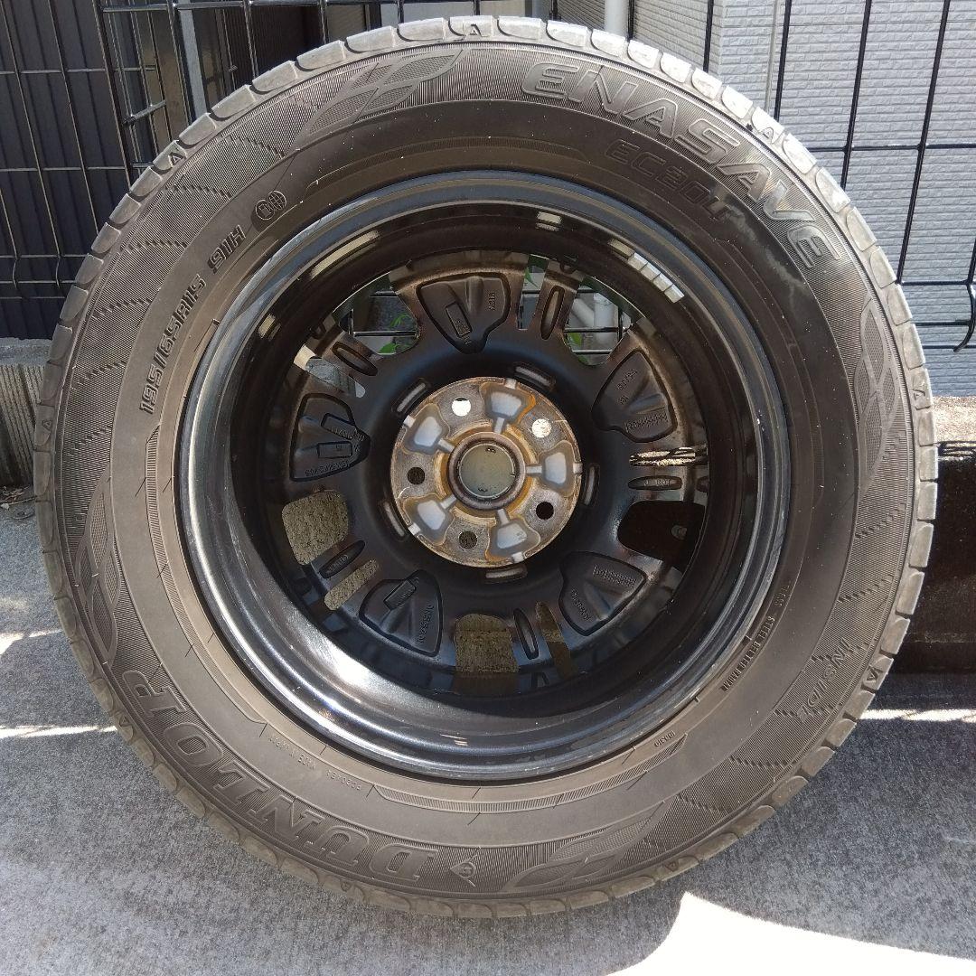 日産セレナ純正アルミホイール15インチ①