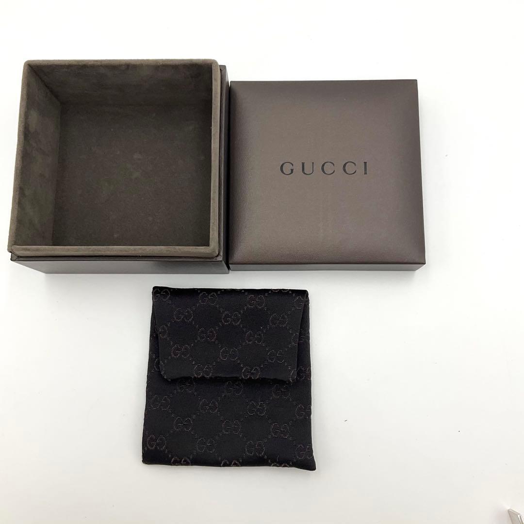 グッチ GUCCI ネックレス トップ クロス シルバー925 箱 保存袋