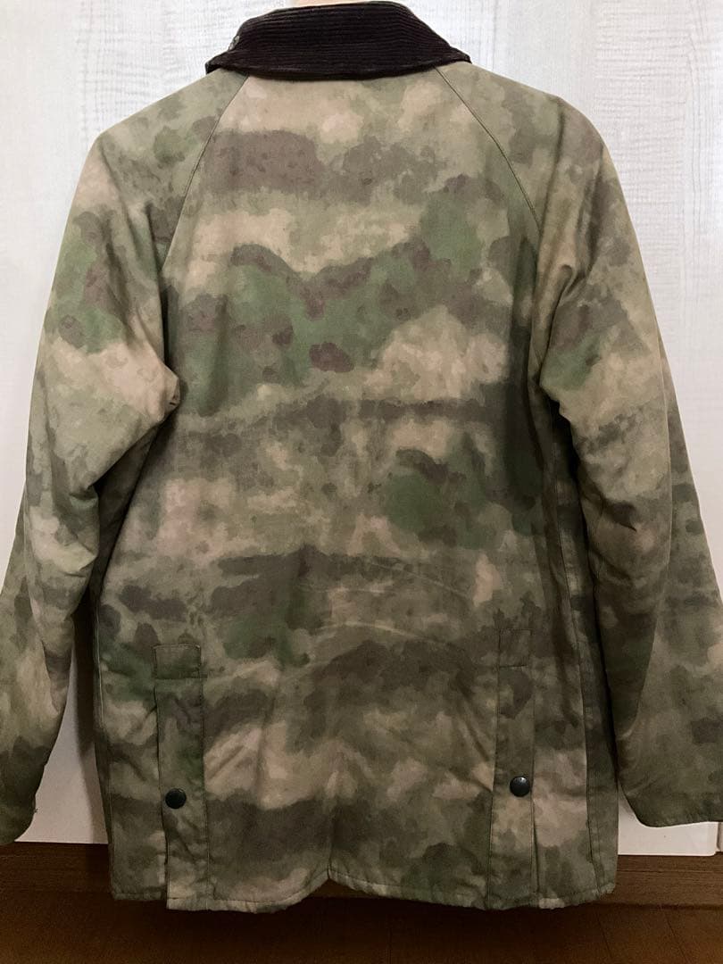 バブアー　オイルドジャケット　カモ