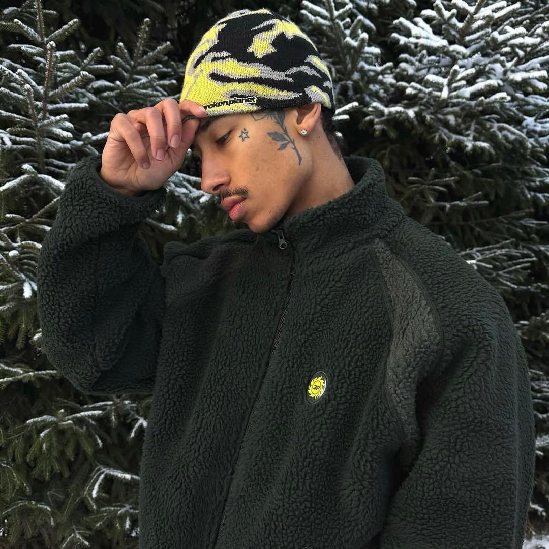 帽子 Broken Planet Star Camo Beanie y2k uk
