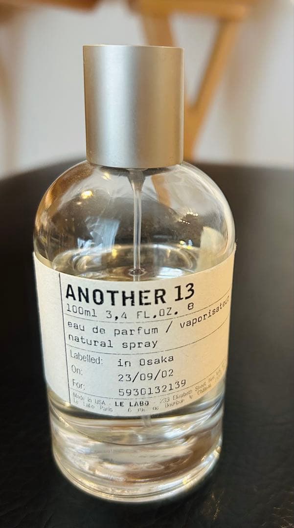 LE LABO ANOTHER 13 100ml オードパルファム　残８割強